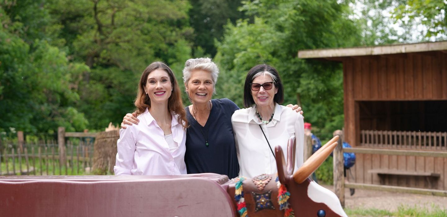 Janina Lin Otto, Sarah Wiener und Rena Bargsten