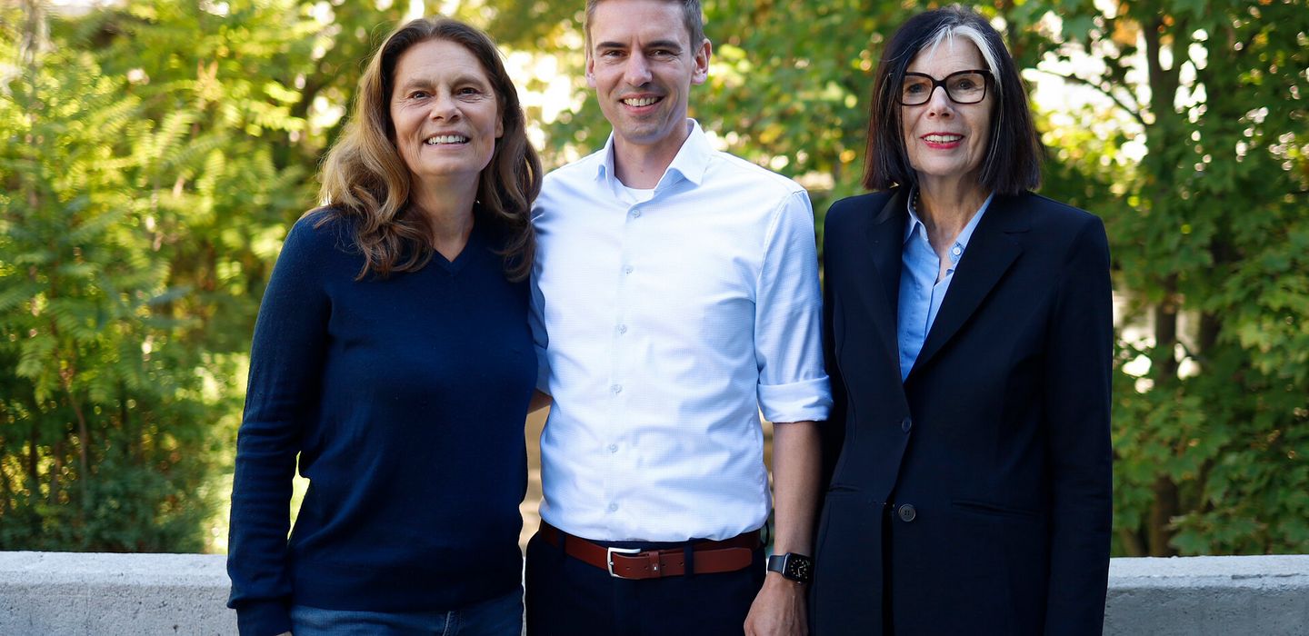 Sarah Wiener, Lars Selig und Rena Bargsten