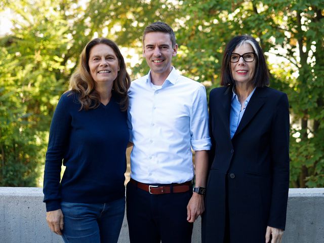 Sarah Wiener, Lars Selig und Rena Bargsten